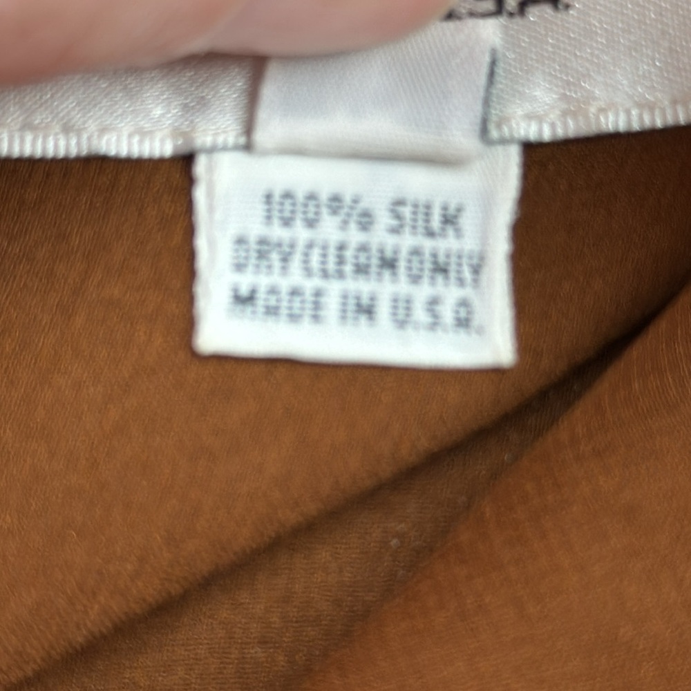 Michael Kors Brown Silk Tank - Picture 5 of 5